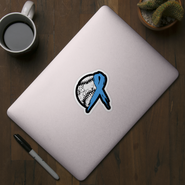 Baseball Tackle Trisomy 18 Awareness Light Blue Ribbon Warrior Support Survivor Hope by celsaclaudio506